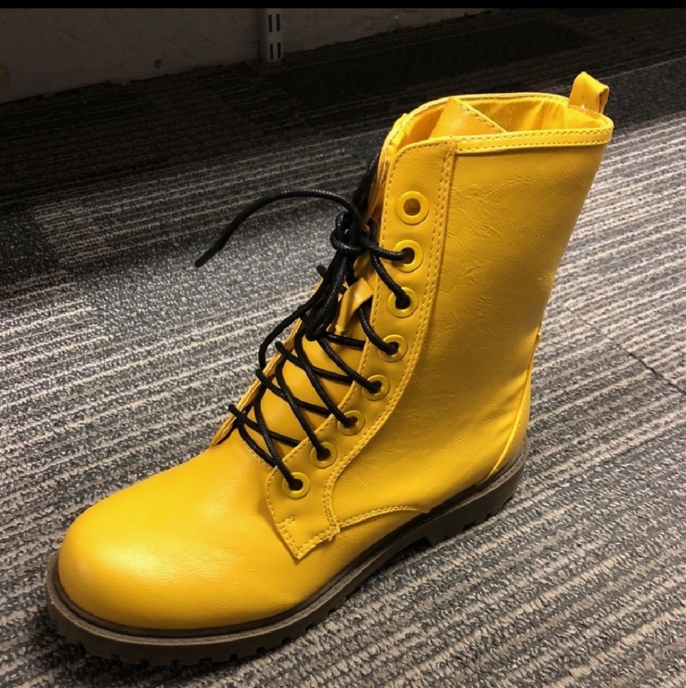 Mustard Yellow Boots